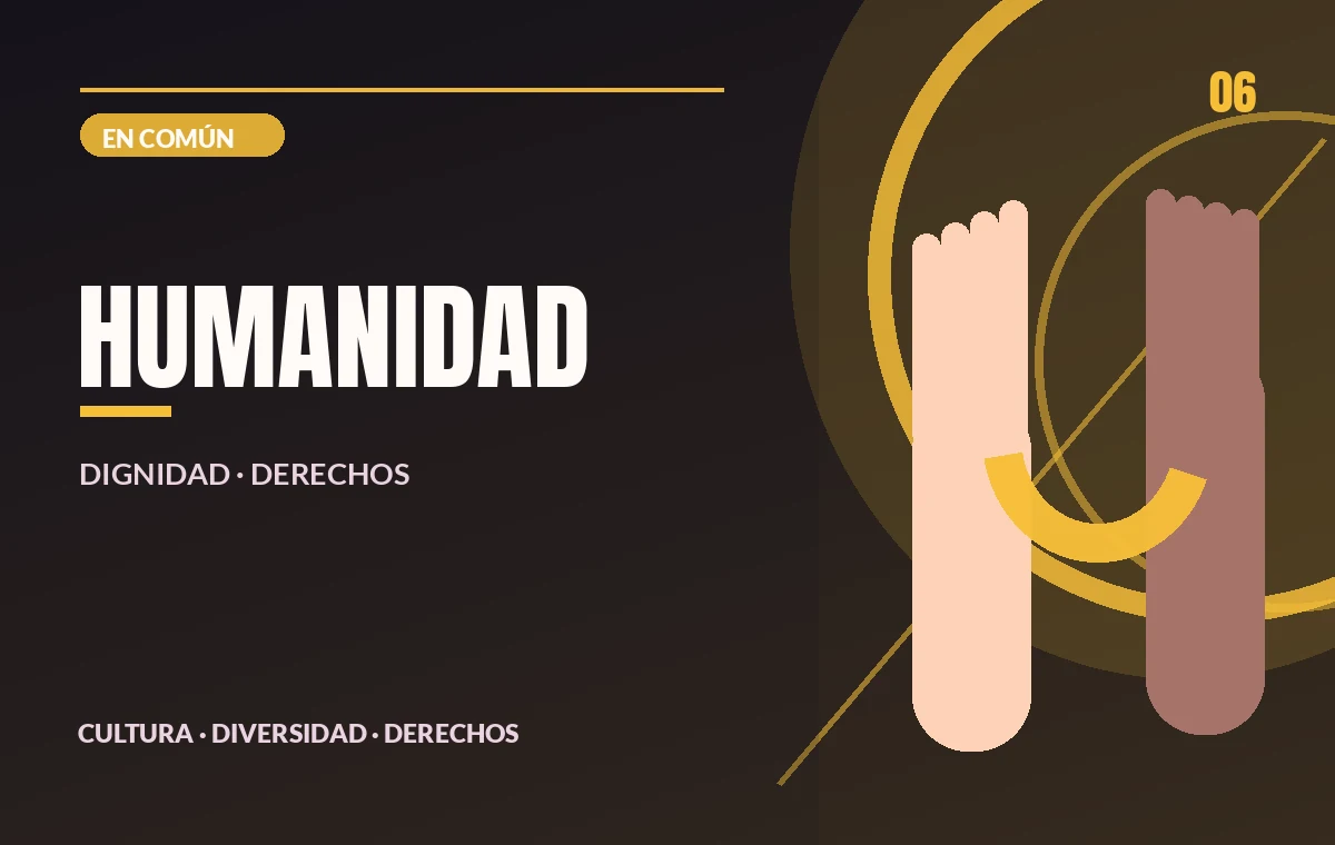 Imagen ilustrativa de la temática de Derechos humanos: del discurso a la práctica