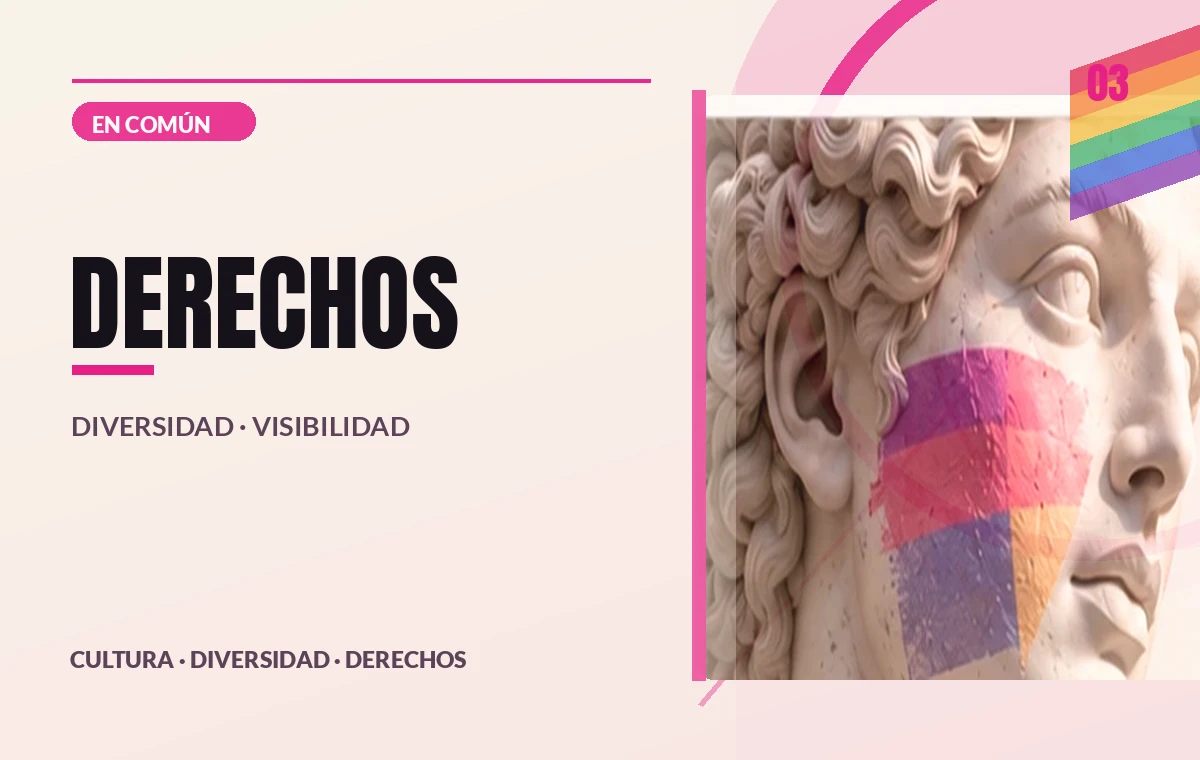 Imagen ilustrativa de la temática de Derechos LGTBIQ+: avances y retos