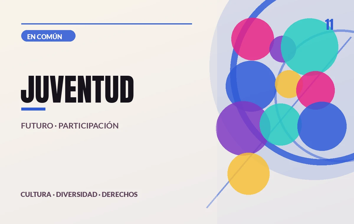 Imagen ilustrativa de la temática de Juventud, identidad y participación